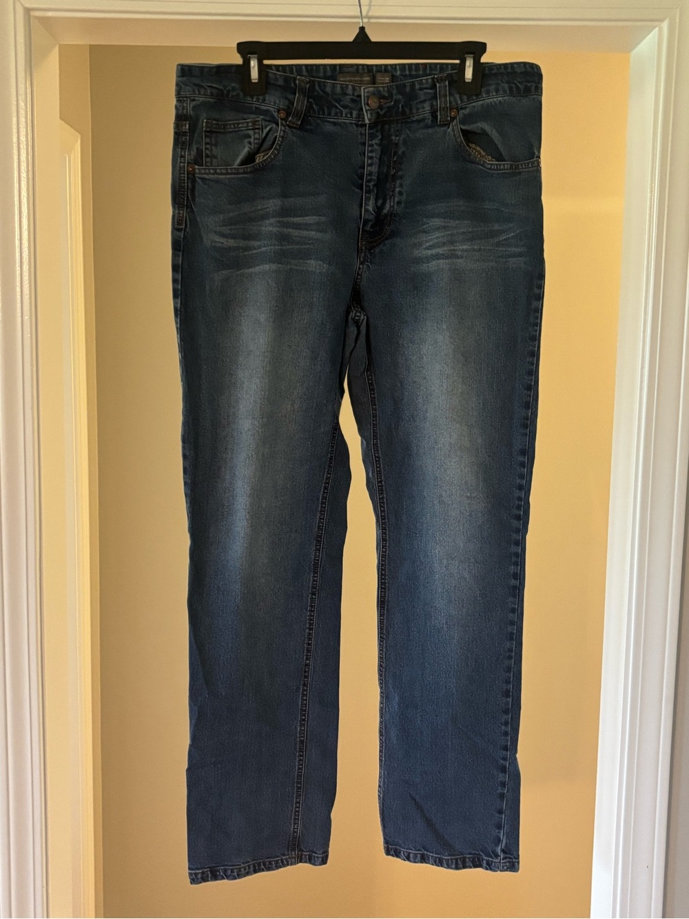 Southern Marsh Men's Relaxed Fit Indigo Jeans